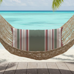 Modern Striped Dusty Roos Sage Green Grey Buitenkussen