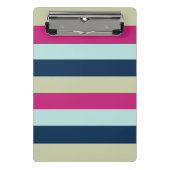 Modern Striped Mini Klembord (Voorkant)