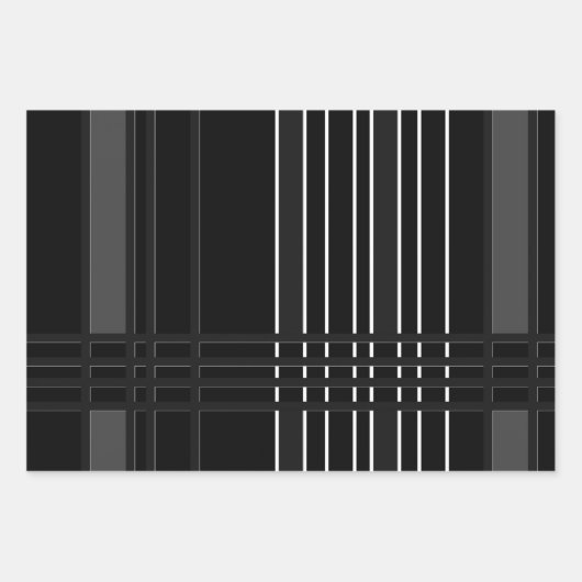 Modern Stripes Collectie Inpakpapier Vel (Voorkant 3)