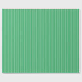 Modern Stripes Groen en Wit Inpakpapier (Vlak)