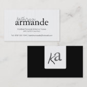 Modern Stripes Visitekaartje (Voorkant / Achterkant)