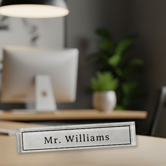 Modern style desk decoration, Office warming gift Naambordje