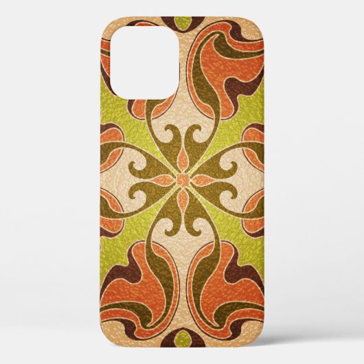 Modern Style Glas in lood Venster Case-Mate iPhone Case (Achterkant)