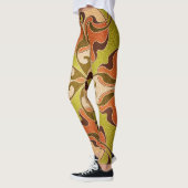 Modern Style Glas in lood Venster Leggings (Links)