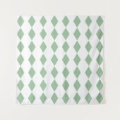 Modern Style Tapestry with Geometric Diamond Print Wandkleed (Voorkant)