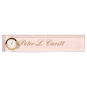 Modern Stylish Custom Name Desk Plate Naambordje (Voorkant)