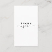 Modern Stylish Google Review QR Code Visitekaartje (Achterkant)