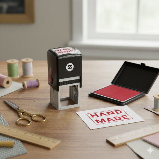 Modern Stylish Handmade Professional Zelfinktende Stempel