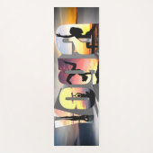 Modern Stylish Minimalist Yoga Mat (Voorkant)