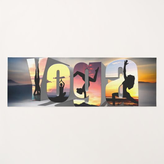 Modern Stylish Minimalist  Yogamat (Voorkant (horizontaal))