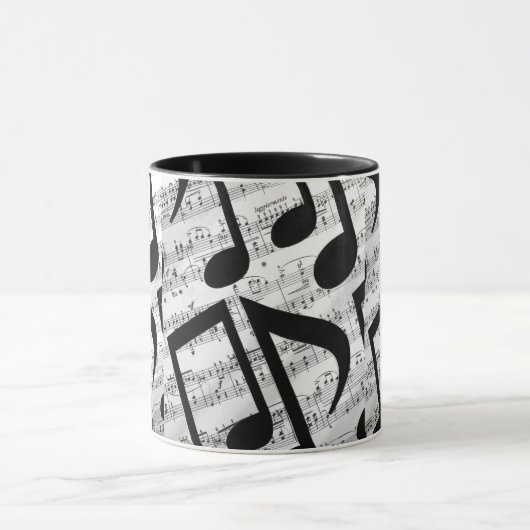  Modern Stylish Musical Notes Mok (Midden)