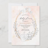 modern subtiel baby shower (Voorkant)