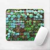 Modern Succulent Collectie Green Botanical Muismat (Met muis)
