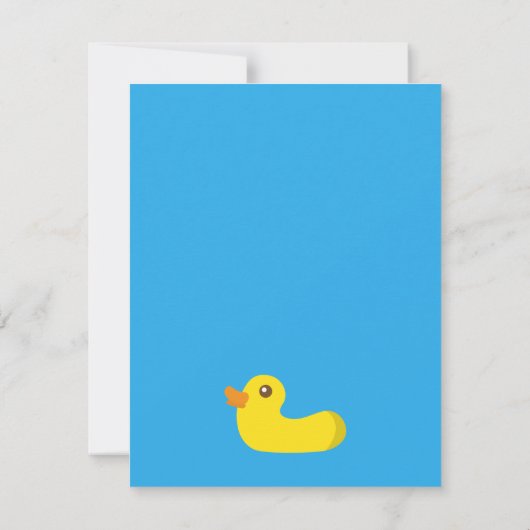 Modern Summer Birthday Pool Party Invitations Kaart (Achterkant)