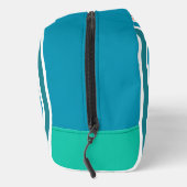 Modern Summer Colorful Vertical Stripes Toilettasje (Rechts)