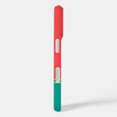 Modern Summer Coral Aquamarine Monogram Case-Mate iPhone Case (Achterkant / Rechts)