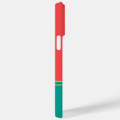 Modern Summer Coral Aquamarine Monogram Case-Mate iPhone Case (Achterkant / Rechts)