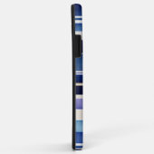 Modern Summer Navy Blue Boat Stripes Collectie Case-Mate iPhone Case (Achterkant/rechts)