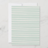 Modern Summer Pool Party Script Sweet 16 Birthday Kaart (Achterkant)