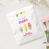 Modern Summer Popcicle Ice Cream Baby shower Bedankzakje (Gezegeld)