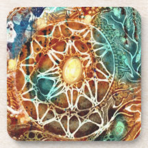 Modern Sun Burst Jewel Onderzetter van Joya Eve