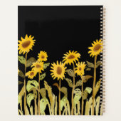Modern Sunflower Planner (Achterkant)