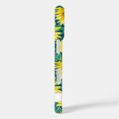 Modern Sunflowers Monogrammed Case-Mate iPhone Case (Achterkant / Rechts)