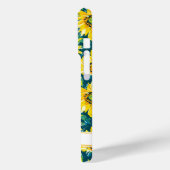 Modern Sunflowers Monogrammed Case-Mate iPhone Case (Achterkant / Links)