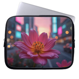Modern Sunrise Bloom 10' Laptop Sleeve