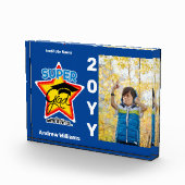 Modern Super Afstudeerder - Personaliseer tekst, f Fotoblokken (Rechts)