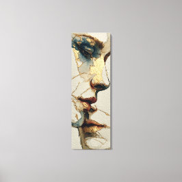 Modern Surrealistisch Portret | Fragmentarische Ba Canvas Afdruk