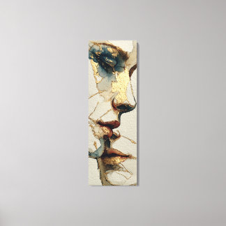 Modern Surrealistisch Portret | Fragmentarische Ba Canvas Afdruk