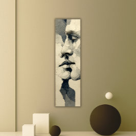 Modern Surrealistisch Portret | Gefragmenteerde Ba Canvas Afdruk