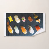 Modern Sushi Towel Set – Minimal & Delicious Bad Handdoek (Handdoek)