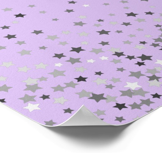 Modern Sweet 16 Welcome Sign Lavender Poster (Hoek)