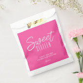 Modern Sweet Sixteen hete roze meisjes 16e dank u Bedankzakje (Gezegeld)