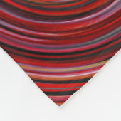 Modern Swirl Abstracte Art. 6 Fleece Deken (Hoek)