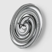 Modern Swirl Abstracte Art. 7 Grote Klok (Hoek)