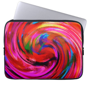 Modern Swirl Abstracte Art. 9 Laptop Sleeve