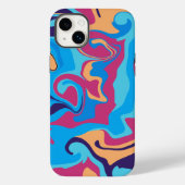 Modern Swirl Case-Mate iPhone Case (Achterkant)