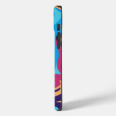 Modern Swirl Case-Mate iPhone Case (Achterkant / Links)