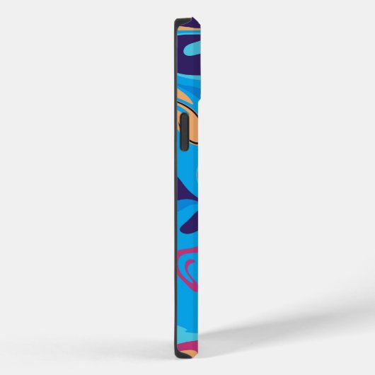 Modern Swirl Case-Mate iPhone Case (Achterkant / Rechts)