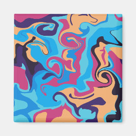 Modern Swirl Magneet