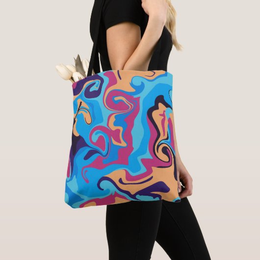 Modern Swirl Tote Bag (Dichtbij)