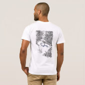 Modern Sydney Map T-Shirt - Urban Travel Souvenir (Achterkant volledig)