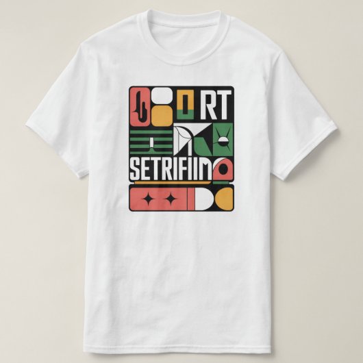 modern t-shirt (Design voorkant)