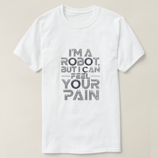 Modern T-Short Design T-shirt (Design voorkant)