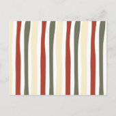 Modern Tacky Ugly Sweater Kerstparty Uitnodiging Briefkaart (Achterkant)