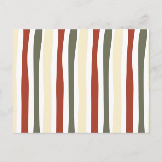 Modern Tacky Ugly Sweater Kerstparty Uitnodiging Briefkaart (Achterkant)