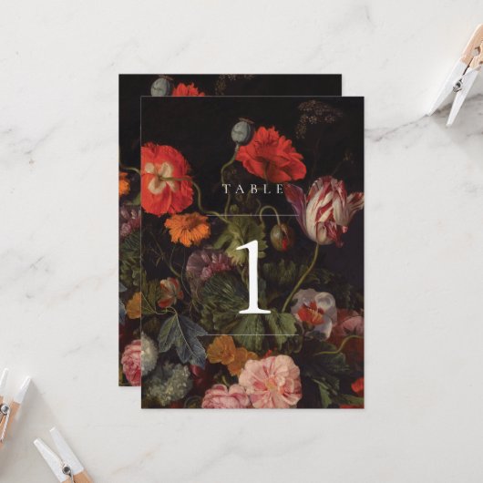 modern  Tafelnummer (Voorkant / Achterkant in situ)